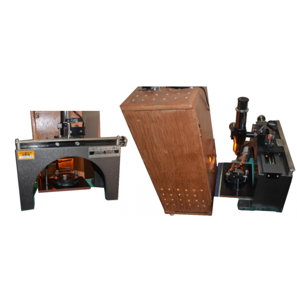 NEWTON’S RING SET UP