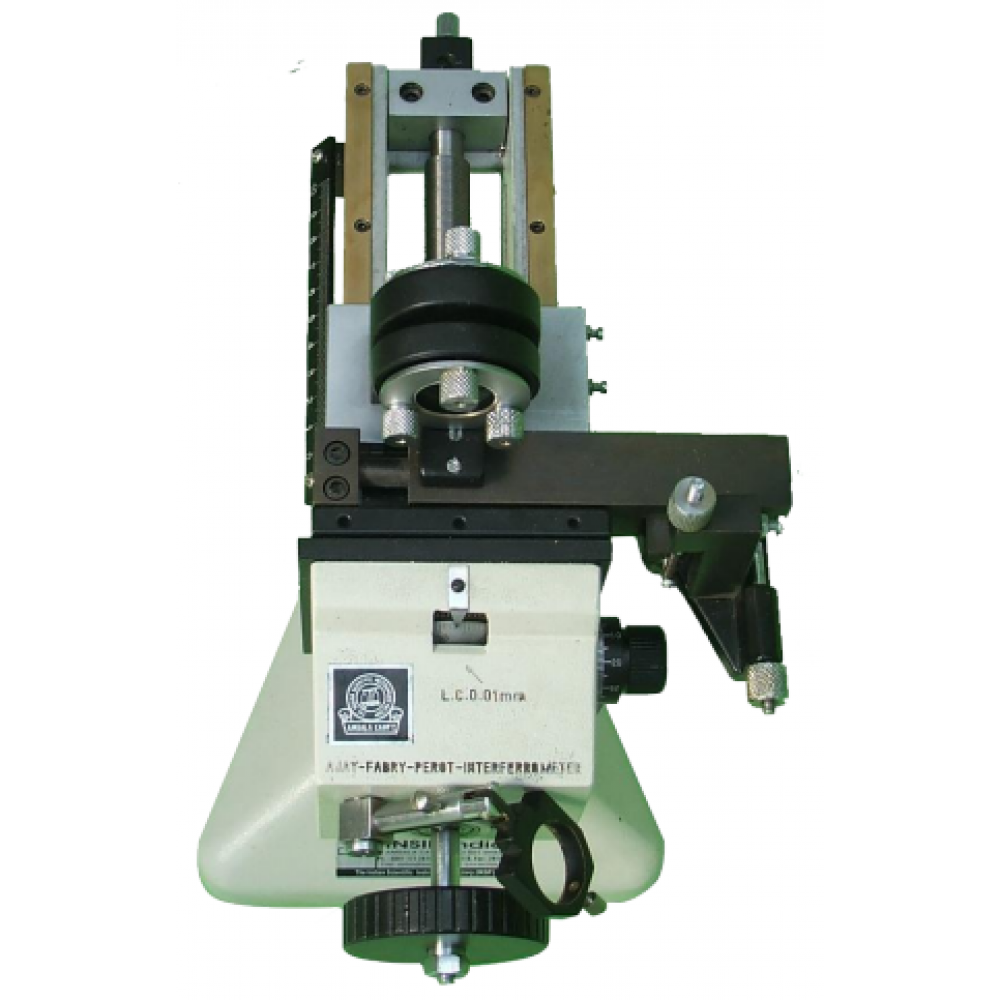 FEBRY PEROT INTERFERROMETER SET UP L.C 0.0001MM