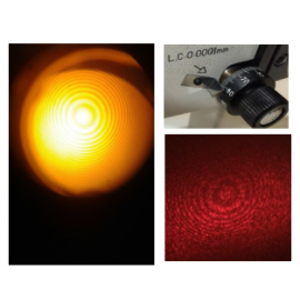 FEBRY PEROT INTERFERROMETER SET UP L.C 0.0001MM