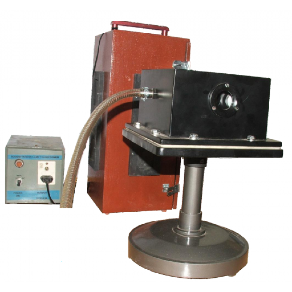 FEBRY PEROT INTERFERROMETER SET UP L.C 0.01MM