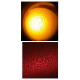 FEBRY PEROT INTERFERROMETER SET UP L.C 0.01MM